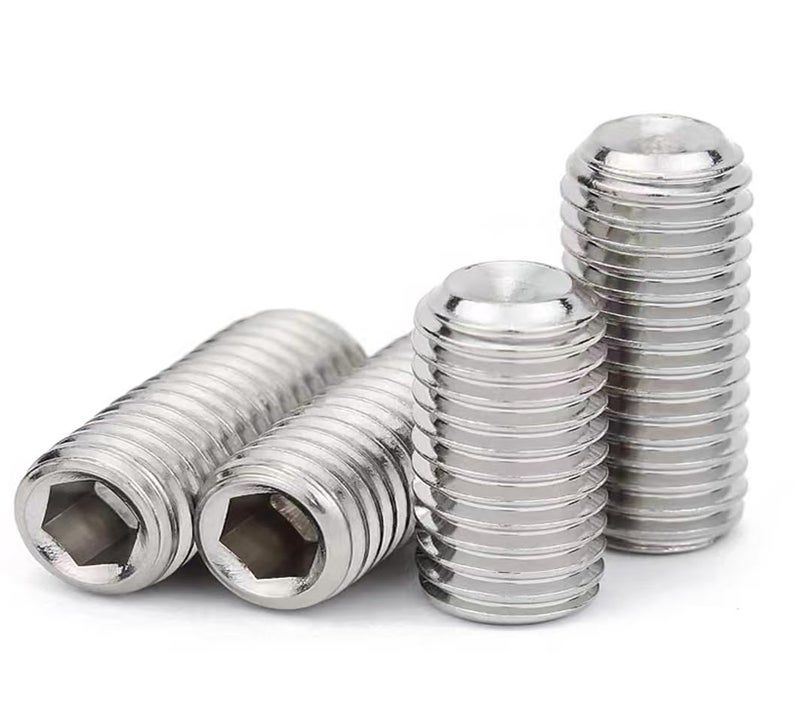 QBJFY 40 Pcs M5-0.8x16mm Hex Socket Head Cup Point Set Screws, Allen Head Grub Screw, Internal Hex Drive Headless Set Screw, 304 Stainless Steel,for Bathroom Fixtures, Door Knobs, Faucets, Plumbing - Image 3